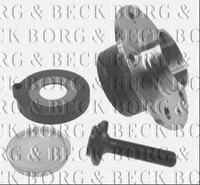 BORG & BECK bwk1110 -  Комплект подшипника ступицы колеса